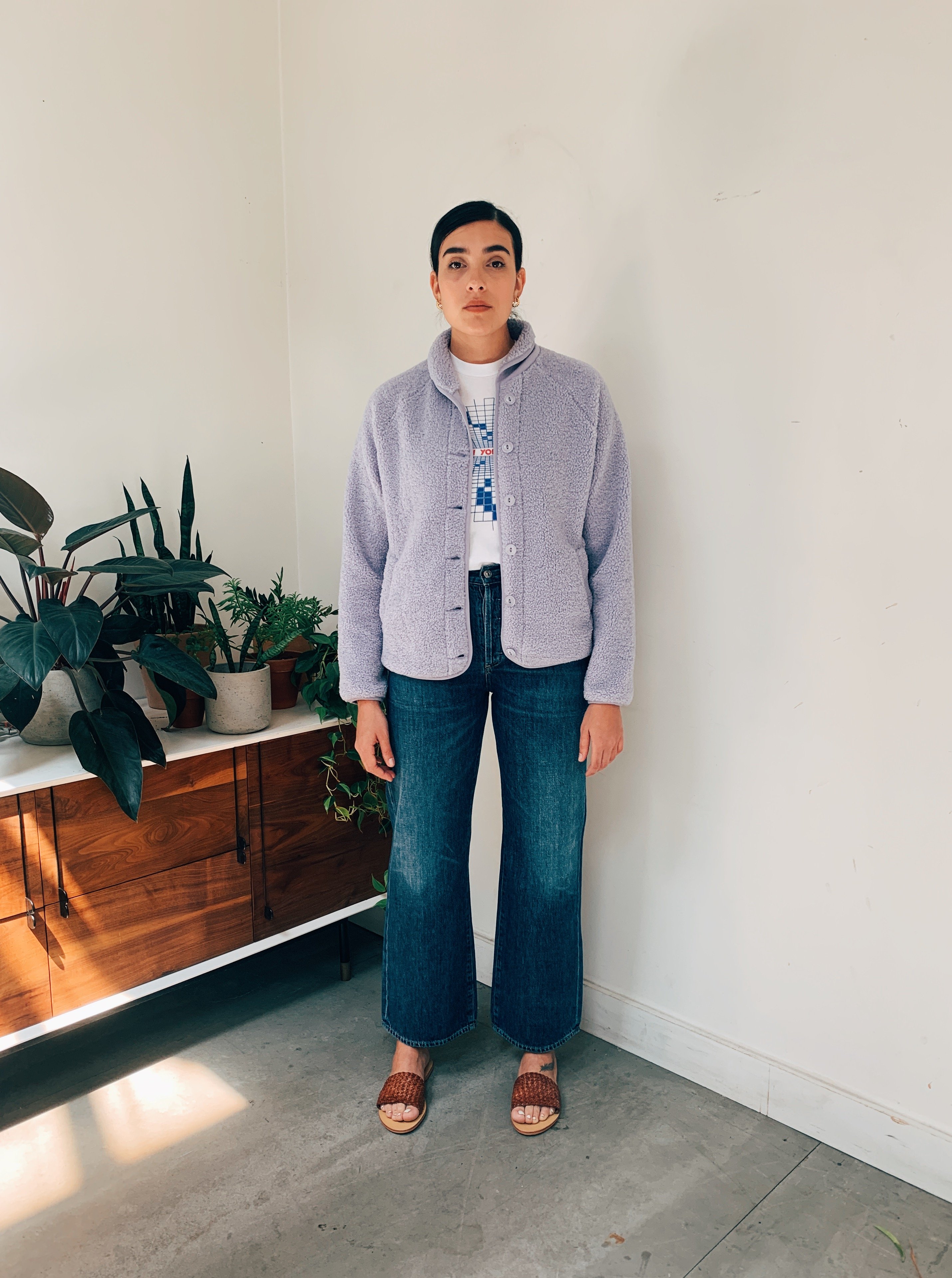 ymc beach jacket pink