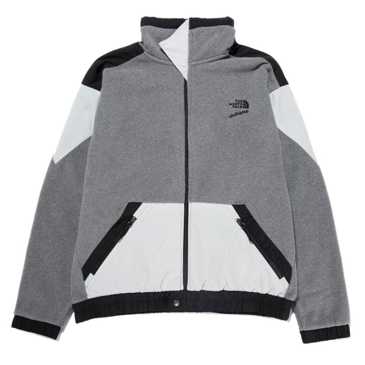 The North Face 90 Extreme Fleece Full Zip Jacket - TNF Mid Grey 