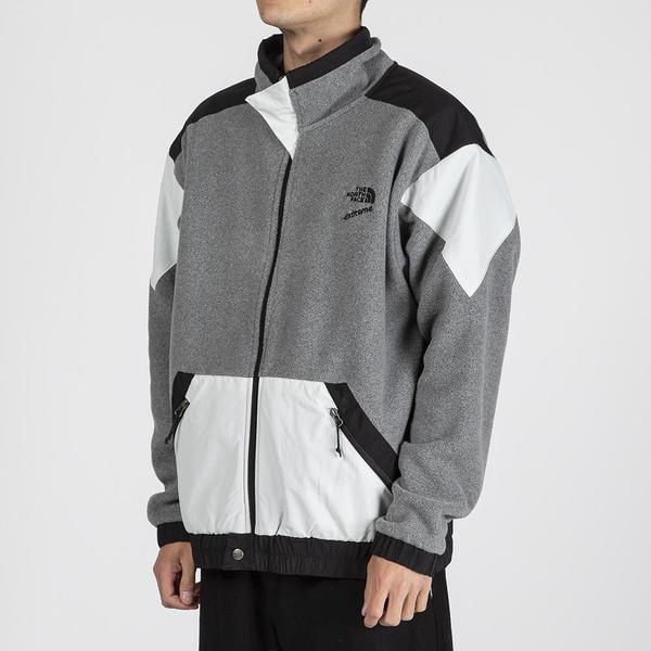 The North Face 90 Extreme Fleece Full Zip Jacket - TNF Mid Grey 