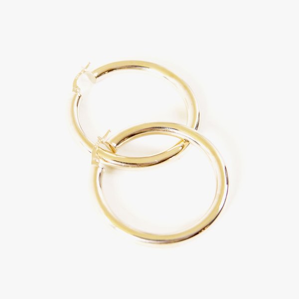 Deux Lions Joan Hoops Pair - 10k Gold Deux Lions Joan Hoops Pair - 10k Gold