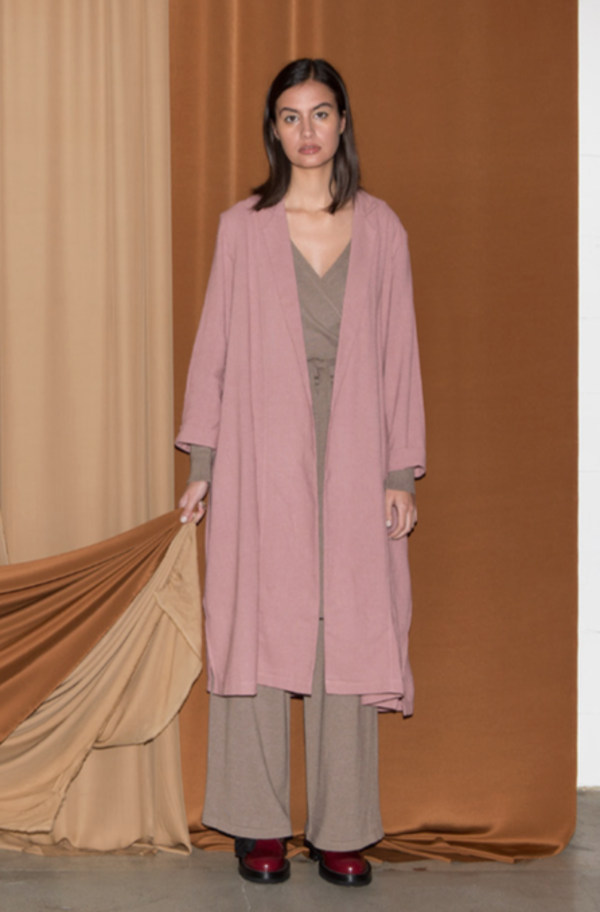 ALI GOLDEN NOTCH JACKET - DUSTY ROSE ALI GOLDEN NOTCH JACKET - DUSTY ROSE
