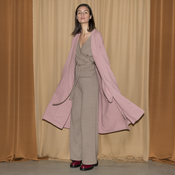 ALI GOLDEN NOTCH JACKET - DUSTY ROSE ALI GOLDEN NOTCH JACKET - DUSTY ROSE