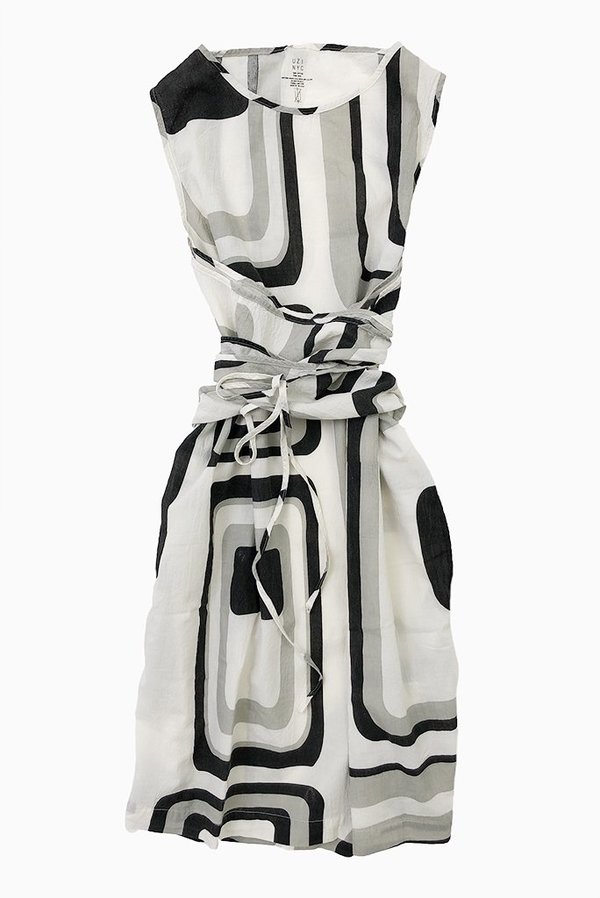 Uzi NYC UZI Oxford Dress - Zero/Stone Uzi NYC UZI Oxford Dress - Zero/Stone