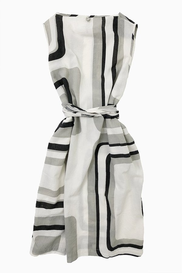 Uzi NYC UZI Oxford Dress - Zero/Stone Uzi NYC UZI Oxford Dress - Zero/Stone