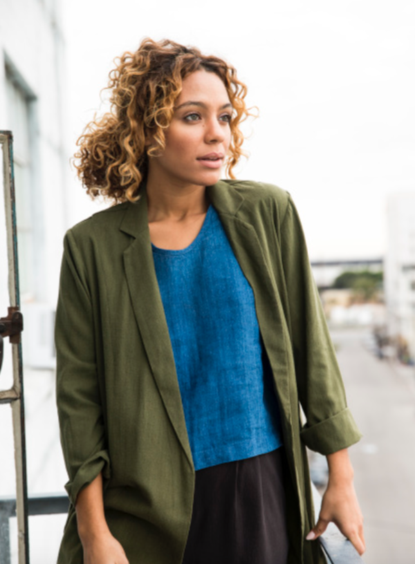 ALI GOLDEN NOTCH JACKET - GREEN ALI GOLDEN NOTCH JACKET - GREEN