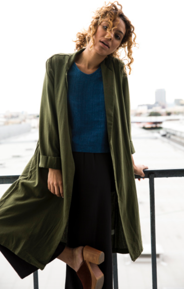 ALI GOLDEN NOTCH JACKET - GREEN ALI GOLDEN NOTCH JACKET - GREEN