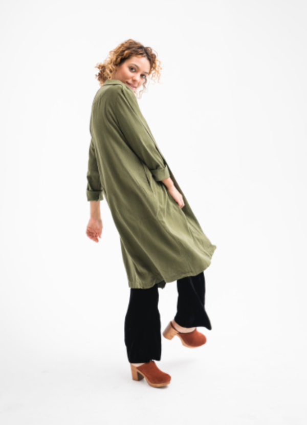 ALI GOLDEN NOTCH JACKET - GREEN ALI GOLDEN NOTCH JACKET - GREEN