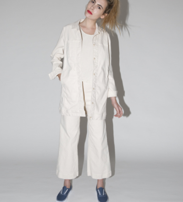 ALI GOLDEN TWILL PANT - CREAM ALI GOLDEN TWILL PANT - CREAM