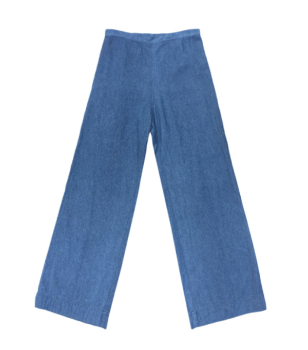 ALI GOLDEN DENIM TWILL PANT - Blue ALI GOLDEN DENIM TWILL PANT - Blue
