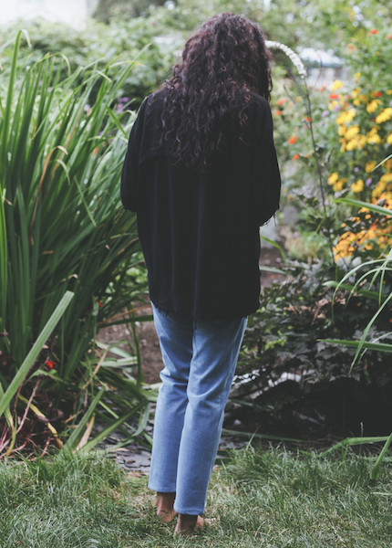 Black Crane - Square Top in Black Black Crane - Square Top in Black