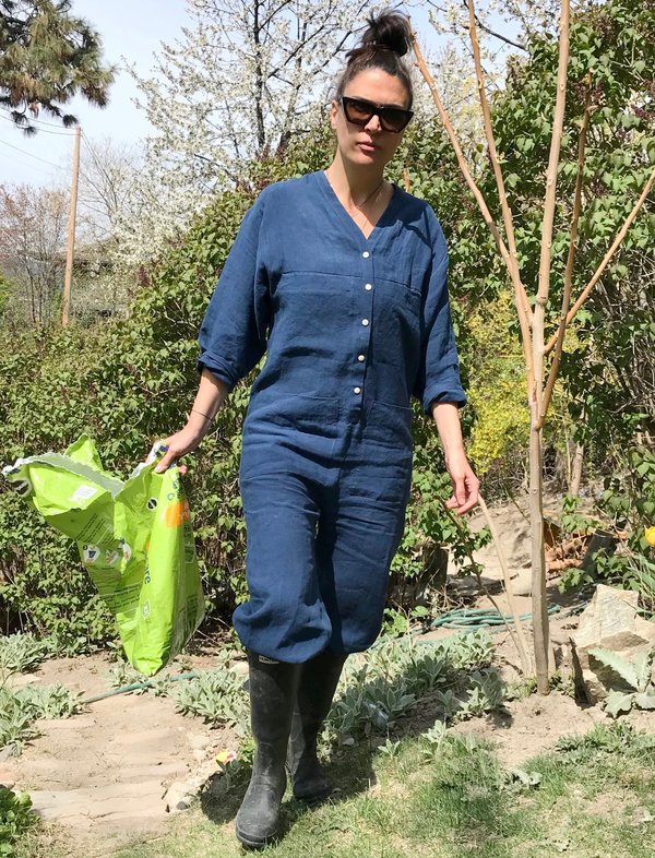 Ilana Kohn Tuck Coverall Ilana Kohn Tuck Coverall