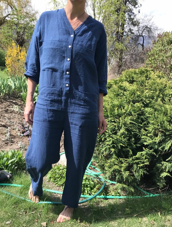 Ilana Kohn Tuck Coverall Ilana Kohn Tuck Coverall