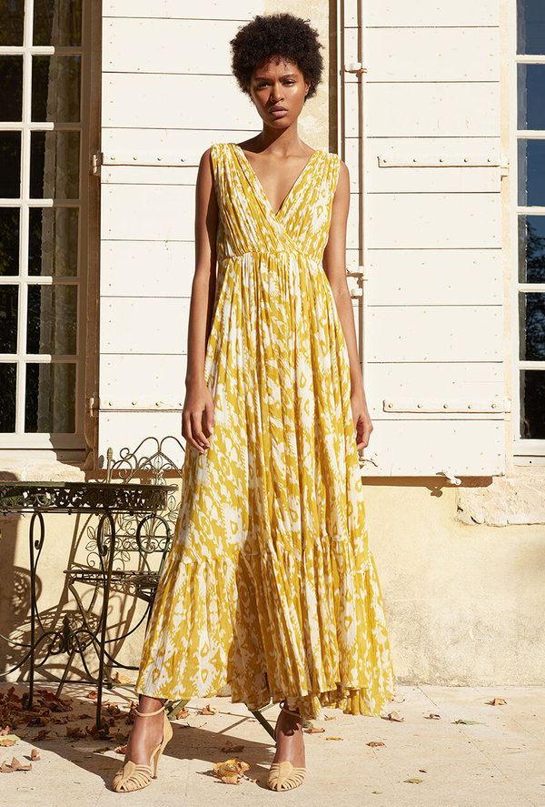 Mes Demoiselles Samarcande Dress - Yellow Sun Mes Demoiselles Samarcande Dress - Yellow Sun