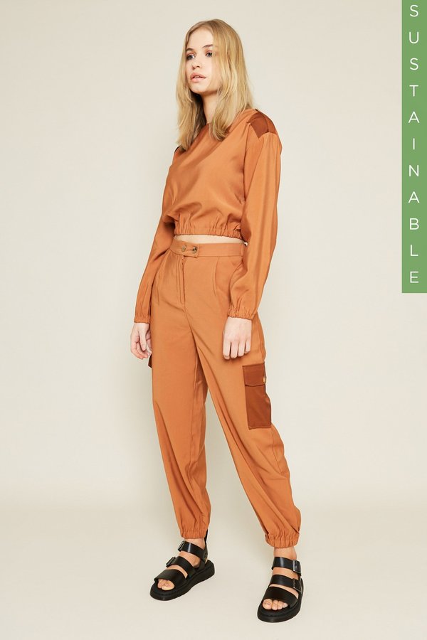 Native Youth PHELPS TOP - CARAMEL Native Youth PHELPS TOP - CARAMEL