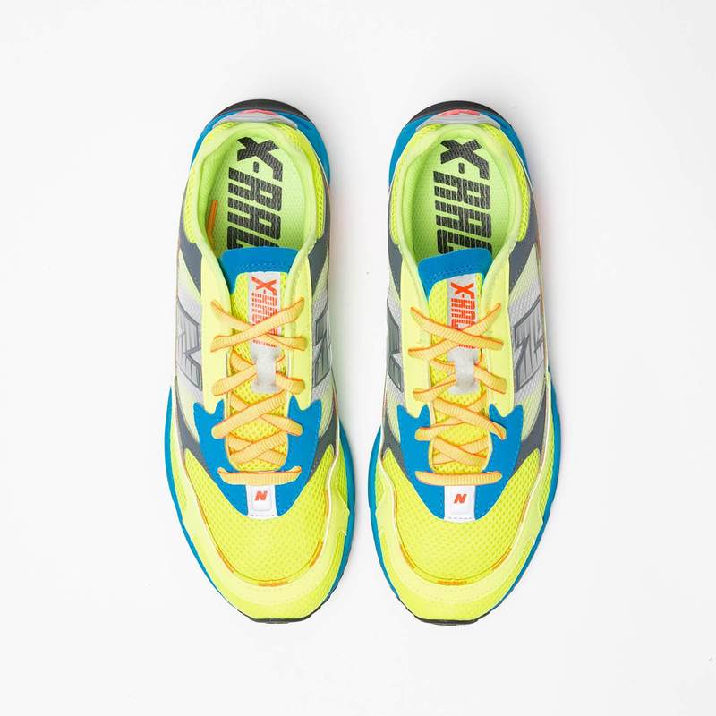New Balance X-Racer - Lemon Slush/Vision Blue | Garmentory display picture 1