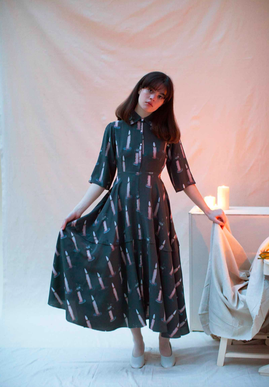 Morticia Dress - SAMANTHA PLEET Morticia Dress - SAMANTHA PLEET