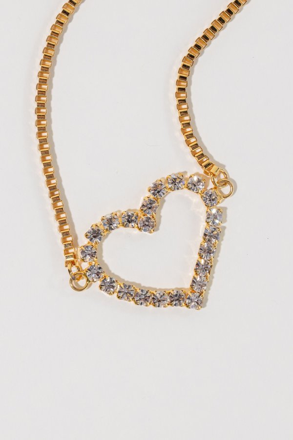 LARUICCI Crystal Heart Necklace LARUICCI Crystal Heart Necklace