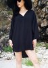 Berenik SHIRT/DRESS - Black - Thumbnail 3