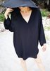 Berenik SHIRT/DRESS - Black - Thumbnail 4
