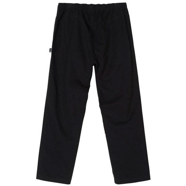 Stussy Brushed Beach Pant - Black Stussy Brushed Beach Pant - Black