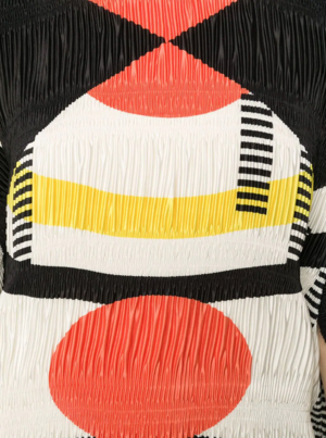 HENRIK VIBSKOV NO.3 Pleated Dress - GEOMETRIC PRINT HENRIK VIBSKOV NO.3 Pleated Dress - GEOMETRIC PRINT