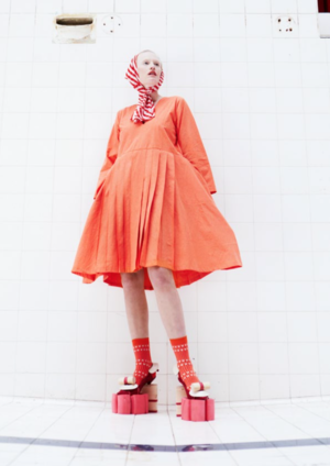 Henrik Vibskov Above Dress - Goldfish Henrik Vibskov Above Dress - Goldfish