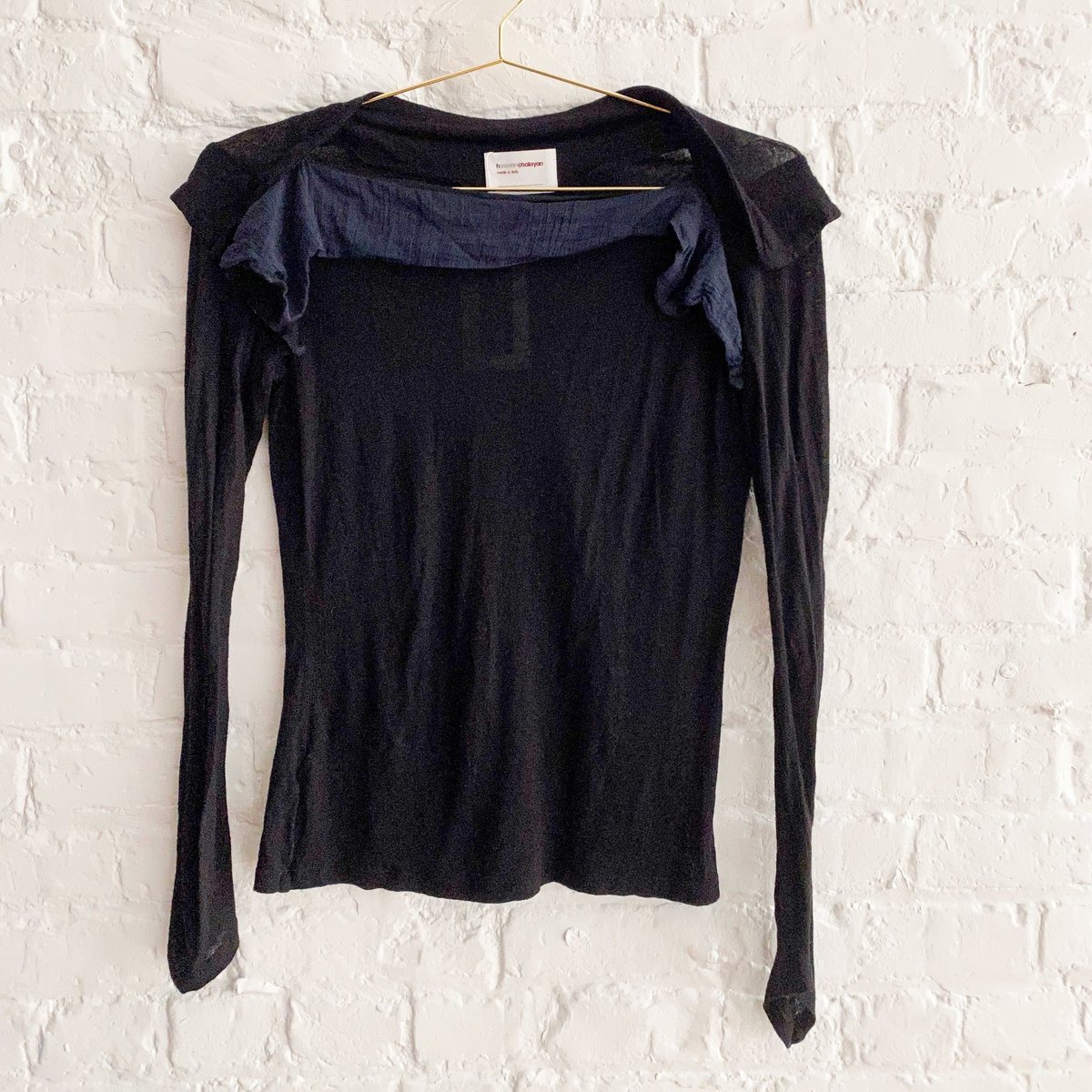 トップス hussein chalayan ss03 docking shirts トップス hussein chalayan ss03 docking shirts Vintage 2000s