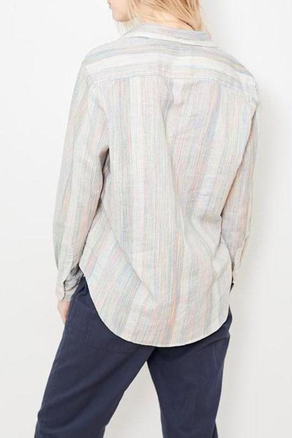 Frank & Eileen Eileen Rainbow Button Down - Rainbow Multi Stripe Frank & Eileen Eileen Rainbow Button Down - Rainbow Multi Stripe