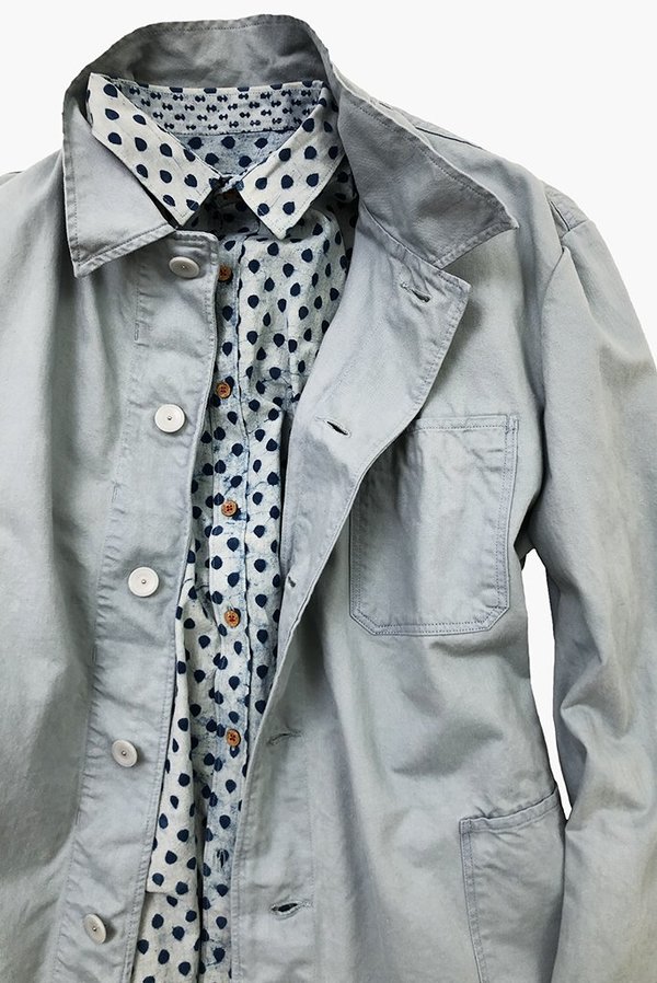 Vintage Chore Jacket - Sky Vintage Chore Jacket - Sky