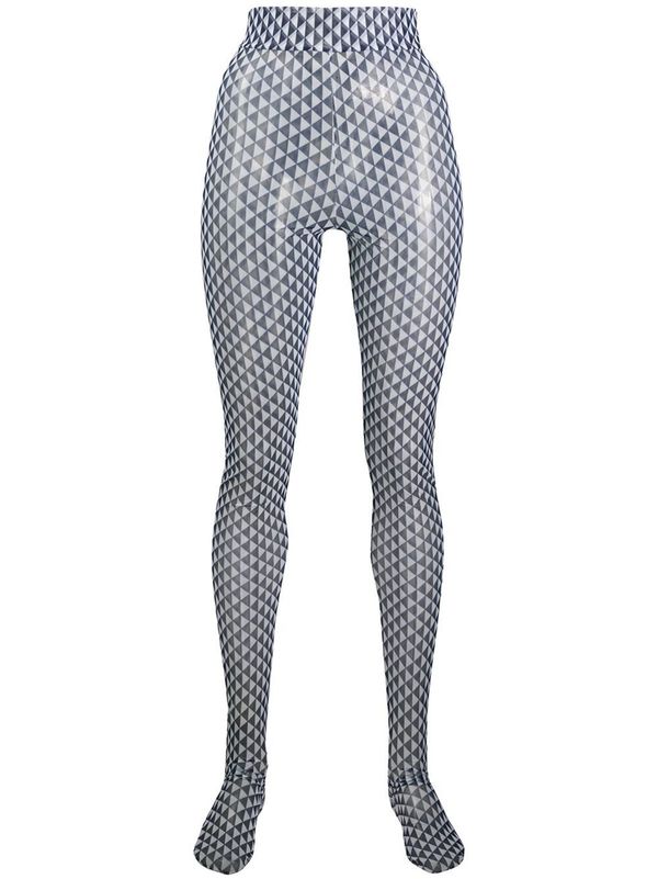 Henrik Vibskov Flag Mesh Tights - Blue Henrik Vibskov Flag Mesh Tights - Blue