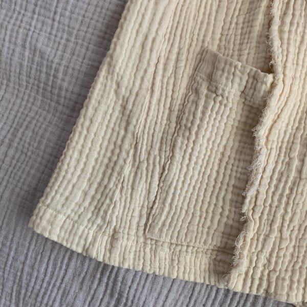 APRIL MEETS OCTOBER September Robe - Eggnog APRIL MEETS OCTOBER September Robe - Eggnog