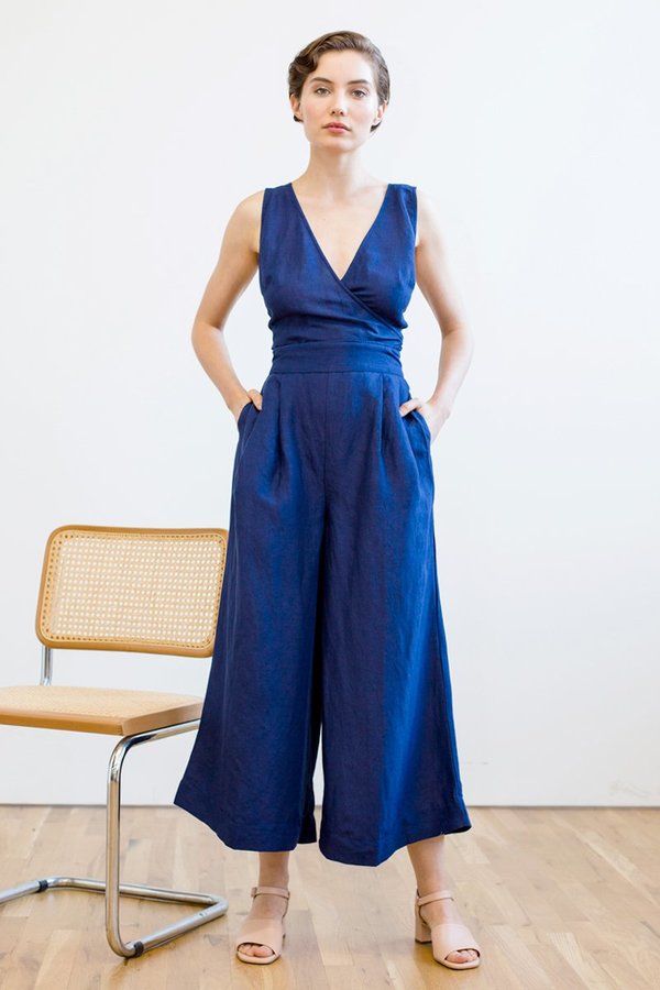 RUJUTA SHETH Saturday Jumper - Indigo RUJUTA SHETH Saturday Jumper - Indigo