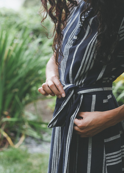 Ace & Jig - Margaret Dress in Selvedge Ace & Jig - Margaret Dress in Selvedge