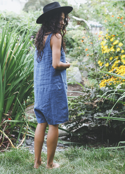 Ilana Kohn - Gary Romper in Indigo Ilana Kohn - Gary Romper in Indigo