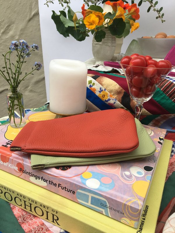 Hannah Emile Tall Stash Pouch - Flame Hannah Emile Tall Stash Pouch - Flame