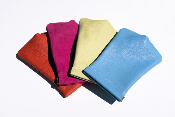 Hannah Emile Tall Stash Pouch - Mint Hannah Emile Tall Stash Pouch - Mint