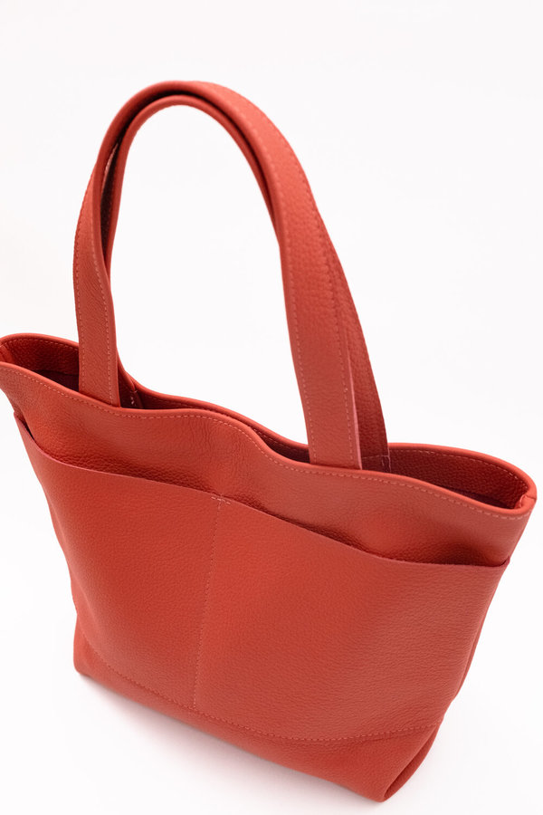Hannah Emile Marche Tote - Flame Hannah Emile Marche Tote - Flame
