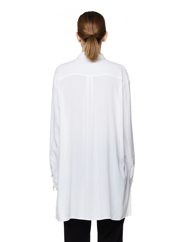 Yohji Yamamoto Cotton Shirt - White Yohji Yamamoto Cotton Shirt - White