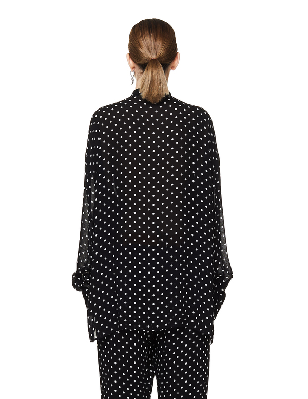 Haider Ackermann Polka Dot Shirt - Black Haider Ackermann Polka Dot Shirt - Black