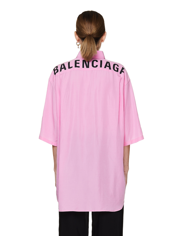 balenciaga pink top