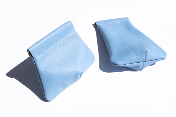 Hannah Emile Short Stash Pouch - Sky Hannah Emile Short Stash Pouch - Sky