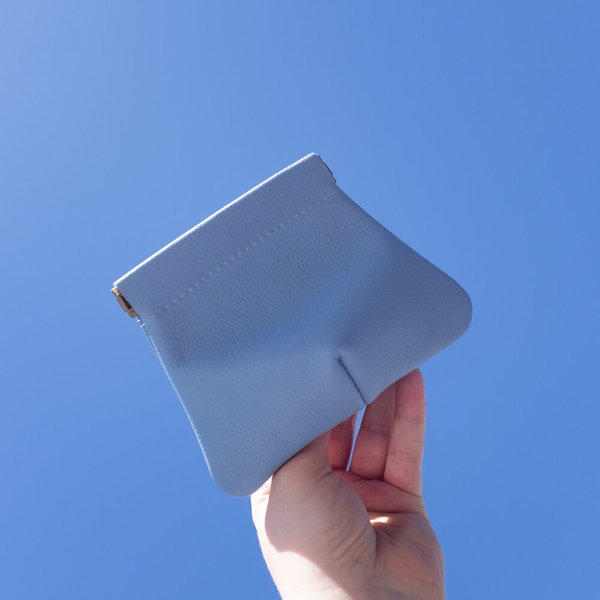 Hannah Emile Short Stash Pouch - Sky Hannah Emile Short Stash Pouch - Sky