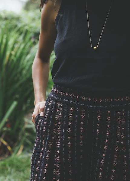 Ace & Jig - Jo Midi in Onyx Ace & Jig - Jo Midi in Onyx