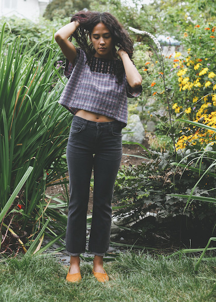 Ace & Jig - Prudence Top in Thistle Ace & Jig - Prudence Top in Thistle