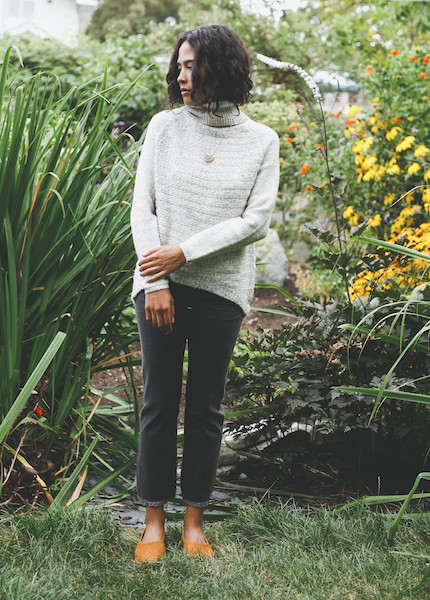 Line Knitwear - Vera in Blizzard Line Knitwear - Vera in Blizzard