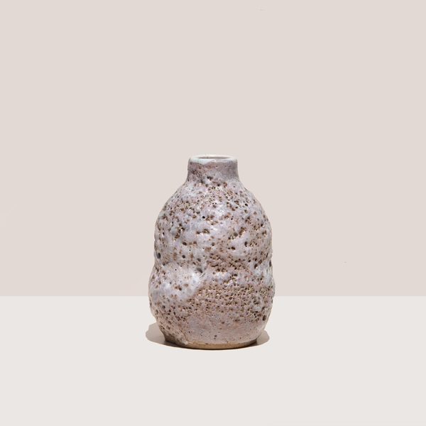 Raina Lee Ceramics Small Multi-Fired Volcanic Vase - Lavender Raina Lee Ceramics Small Multi-Fired Volcanic Vase - Lavender