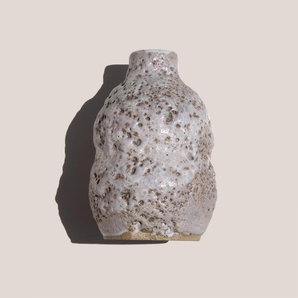 Raina Lee Ceramics Small Multi-Fired Volcanic Vase - Lavender Raina Lee Ceramics Small Multi-Fired Volcanic Vase - Lavender