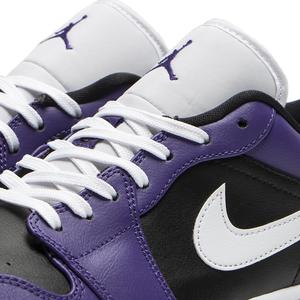 Jordan 1 Low Court Sneaker - Purple/White Jordan 1 Low Court Sneaker - Purple/White