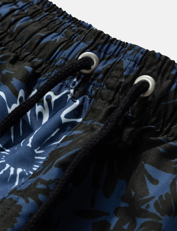 Norse Projects Hauge Flower Print Swim Shorts - Twilight Blue Norse Projects Hauge Flower Print Swim Shorts - Twilight Blue