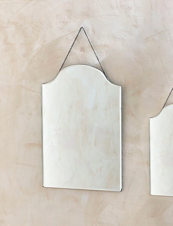 Nkuku Vintage Large Portrait Mirror - Glass Nkuku Vintage Large Portrait Mirror - Glass